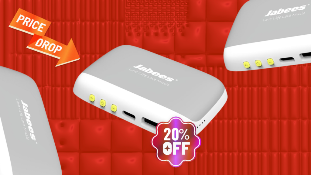 Don't Sleep on This Deal: Take 20% Off the Jabees Peace Pillow Speaker