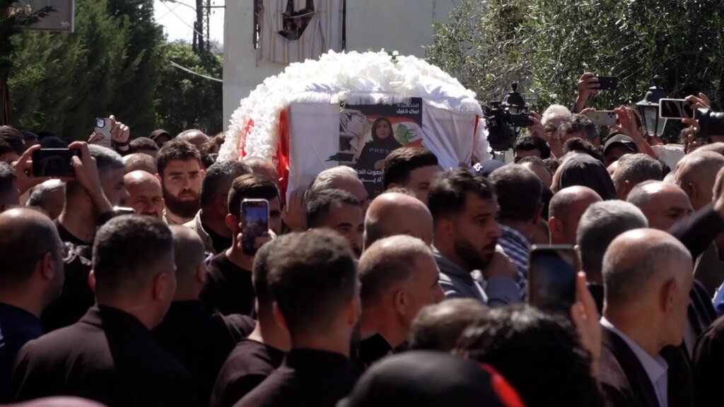 Funeral held for journalist killed in targeted Israeli strike | Israel attacks Lebanon