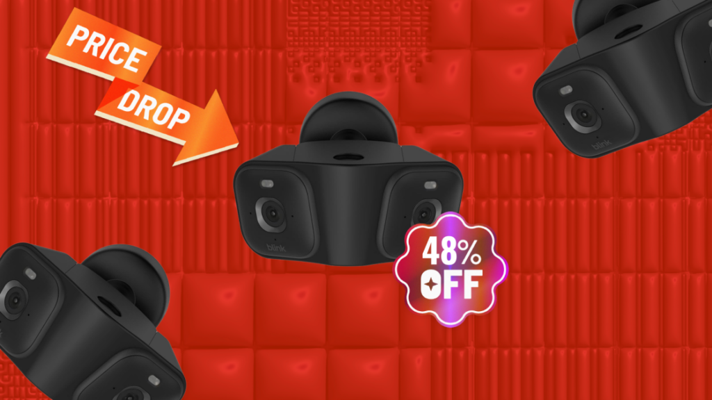 Get Double Vision at Half the Price With 48% off the Blink Arc Panoramic Security Camera