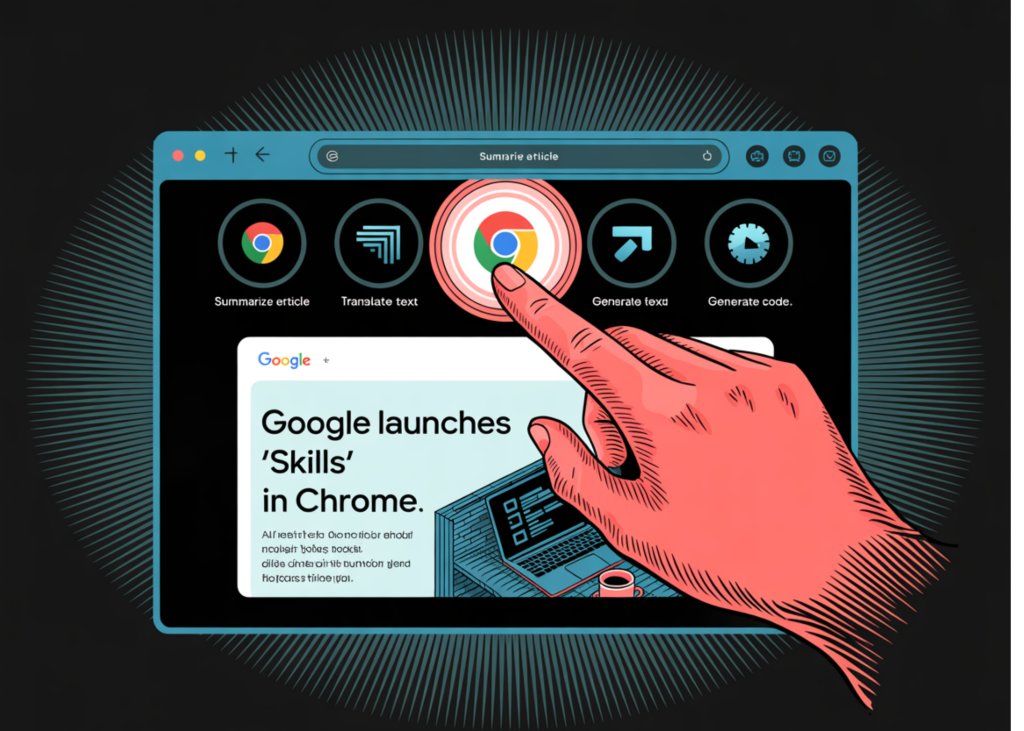 Google Launches ‘Expertise’ in Chrome: Turning Reusable AI Prompts into One-Click on Browser Workflows Google Launches 'Skills' in Chrome: Turning Reusable AI Prompts into One-Click Browser Workflows