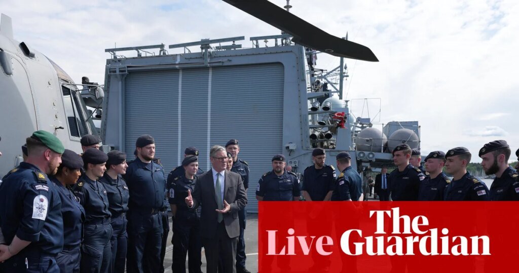 Hegseth proper to mock Royal Navy, says ex-army chief as he backs claims over navy underfunding – UK politics reside | Politics Hegseth right to mock Royal Navy, says ex-army chief as he backs claims over military underfunding – UK politics live | Politics