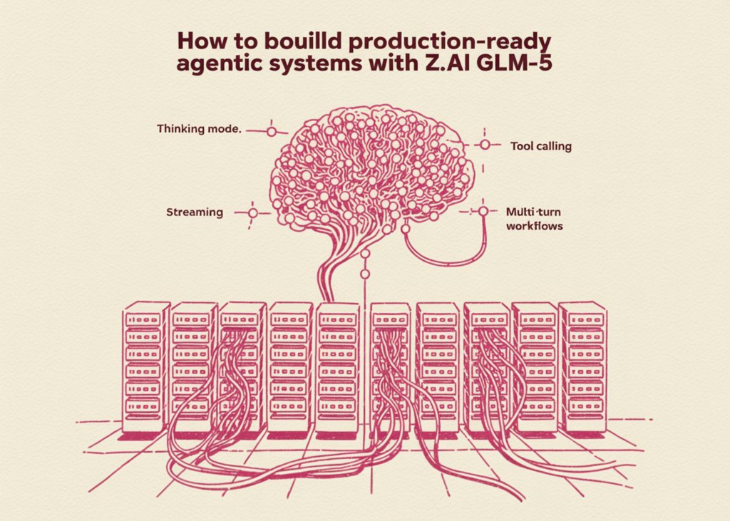 How you can Construct Manufacturing-Prepared Agentic Techniques with Z.AI GLM-5 Utilizing Considering Mode, Software Calling, Streaming, and Multi-Flip Workflows How to Build Production-Ready Agentic Systems with Z.AI GLM-5 Using Thinking Mode, Tool Calling, Streaming, and Multi-Turn Workflows