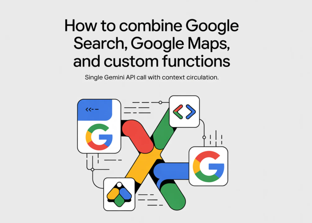 Find out how to Mix Google Search, Google Maps, and Customized Features in a Single Gemini API Name With Context Circulation, Parallel Device IDs, and Multi-Step Agentic Chains How to Combine Google Search, Google Maps, and Custom Functions in a Single Gemini API Call With Context Circulation, Parallel Tool IDs, and Multi-Step Agentic Chains