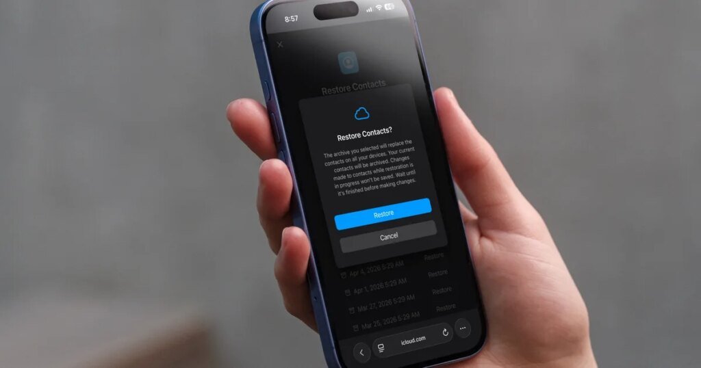 How one can restore deleted or lacking contacts in your iPhone How to restore deleted or missing contacts on your iPhone