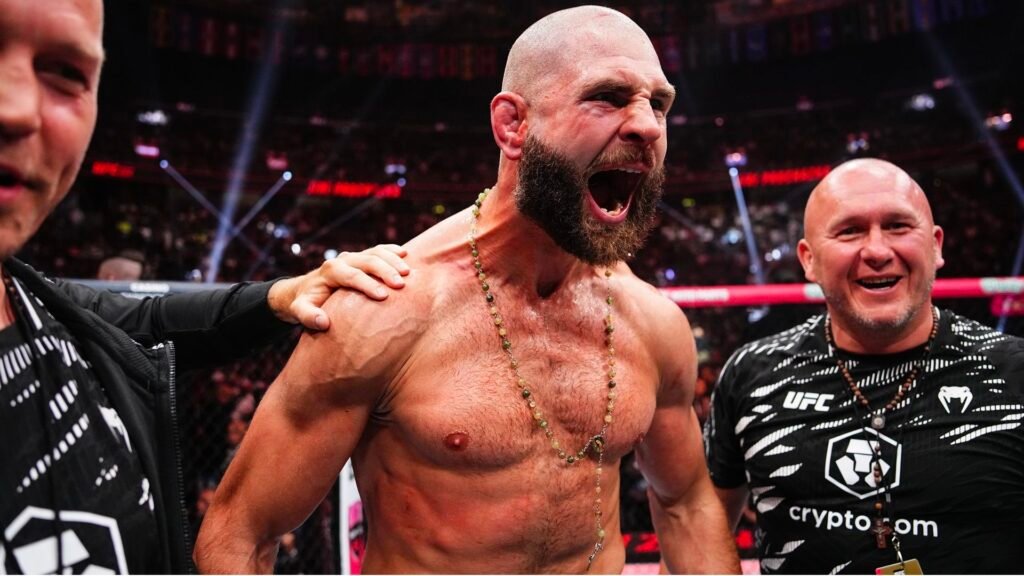 The best way to watch UFC 327 in Canada — stream Prochazka vs. Ulberg for $8.99 no PPV Jiri Prochazka of the Czech Republic reacts to his knockout of Khalil Rountree Jr. in a light heavyweight fight during the UFC 320 event at T-Mobile Arena on October 04, 2025 in Las Vegas, Nevada.