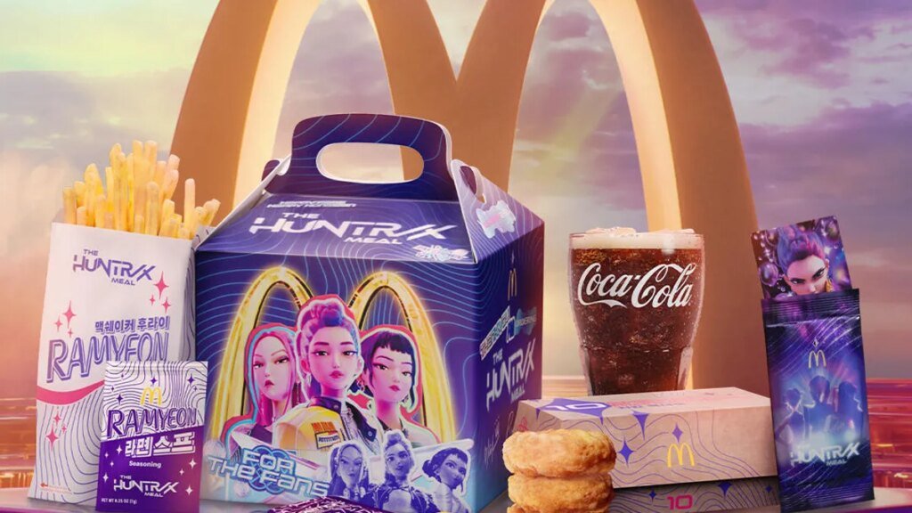 I Reviewed Each Merchandise From McDonald’s KPop Demon Hunters Meals: Here is What to Order McDonald's KPop Demon Hunters meal shown in front of the Golden Arches logo.