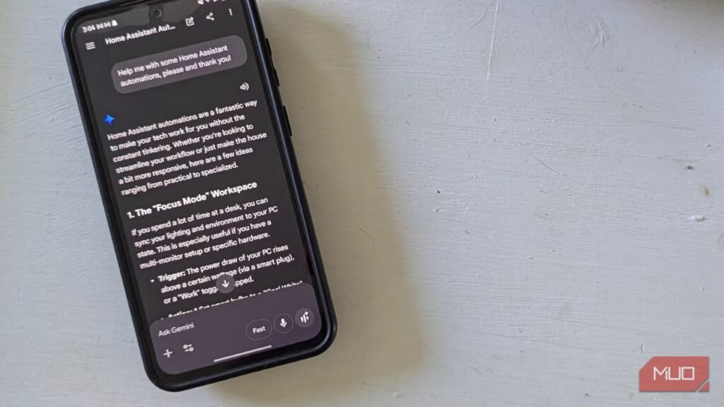I asked Gemini to write my Home Assistant automations, and it actually worked well