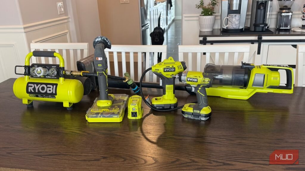 I built my entire workshop around Ryobi ONE+, and it just works