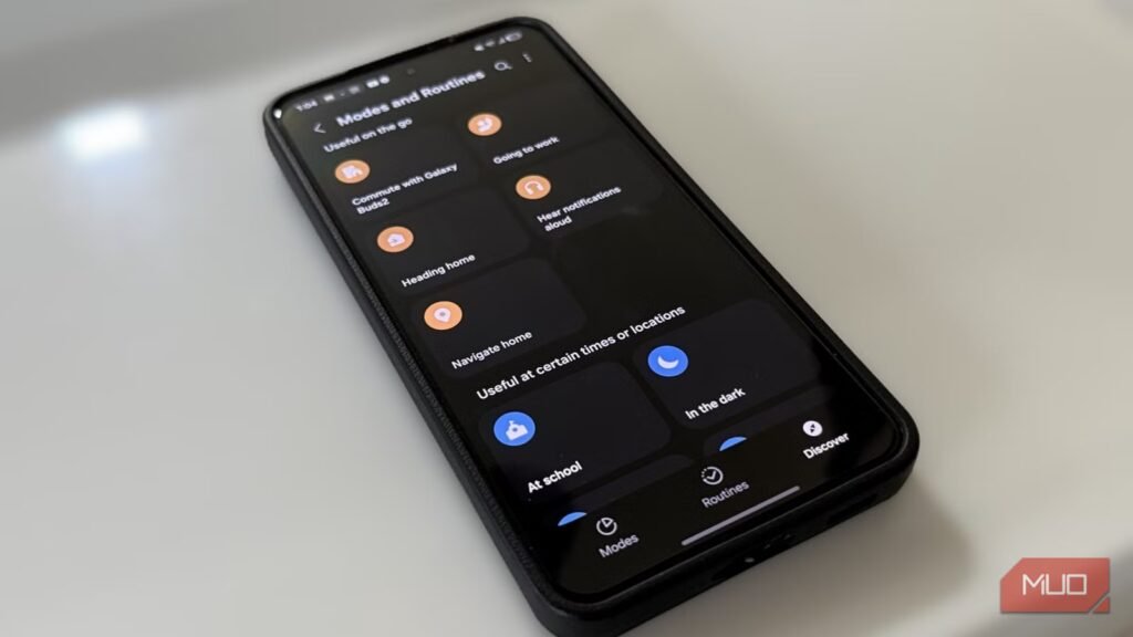 I finally set up Samsung Modes and Routines and I can't believe I managed my day without it