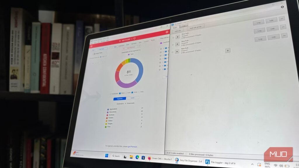 I haven't sorted a single file manually since I found these Windows apps that handle it automatically