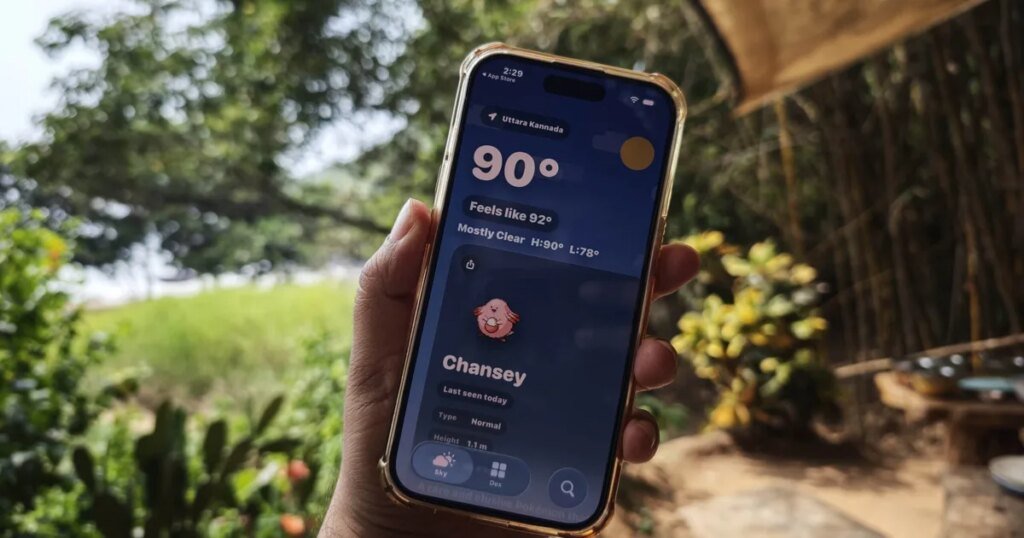 I attempted this Pokémon-inspired climate app, and checking the climate now looks like a Pokédex hunt I tried this Pokémon-inspired weather app, and checking the weather now feels like a Pokédex hunt
