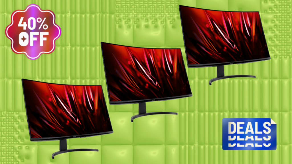 Immerse Yourself in This Acer Curved Gaming Monitor Deal and Save Over $120