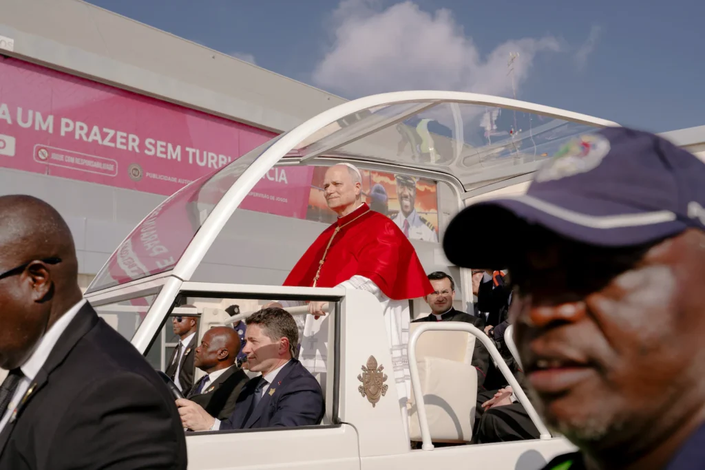 In Angola, love for an American pope but not for an American president