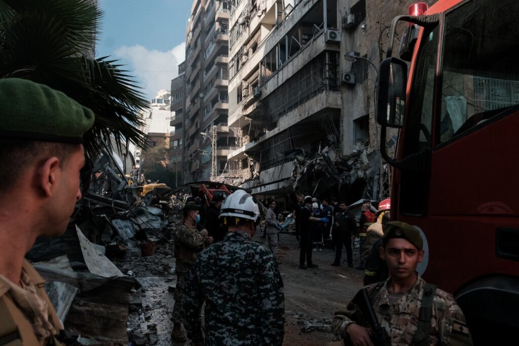 Israel kills scores in Beirut as U.S. says Lebanon is not part of Iran truce