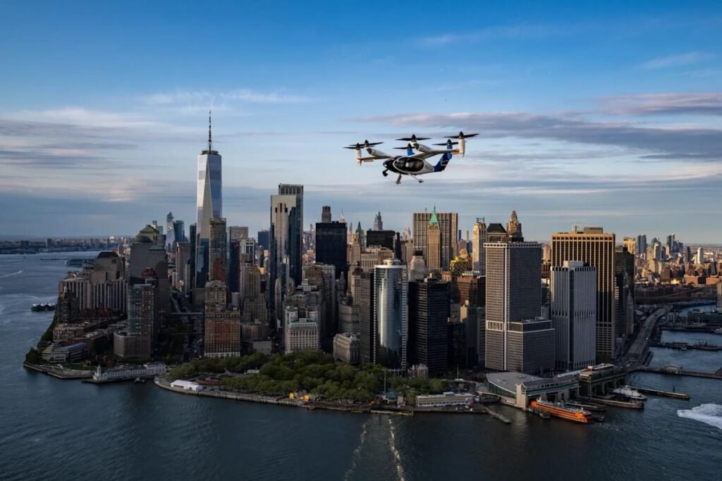 Joby Aviation is demoing 10-minute air taxi flights from JFK to Manhattan for a week