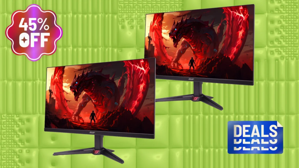 Level Up Your Screen Time for Under $100 With This 27-Inch Acer Gaming Monitor Deal