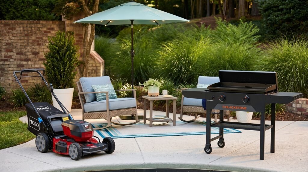 Lowe's spring sale is like a Memorial Day preview — 40% off patio furniture, grills, appliances, and more