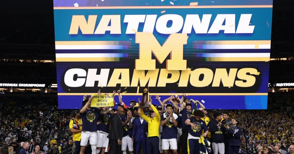 Michigan holds off UConn to win 2026 NCAA men's basketball title