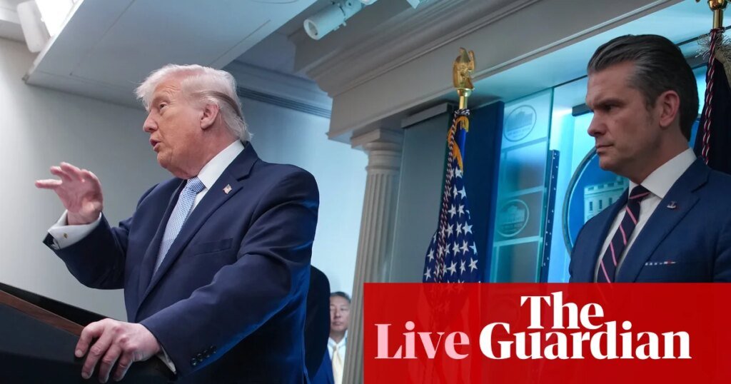 Center East disaster reside: Trump says Iran ‘could be taken out in a single evening, and that is likely to be tomorrow evening’ | US-Israel warfare on Iran Middle East crisis live: Trump says Iran ‘can be taken out in one night, and that might be tomorrow night’ | US-Israel war on Iran