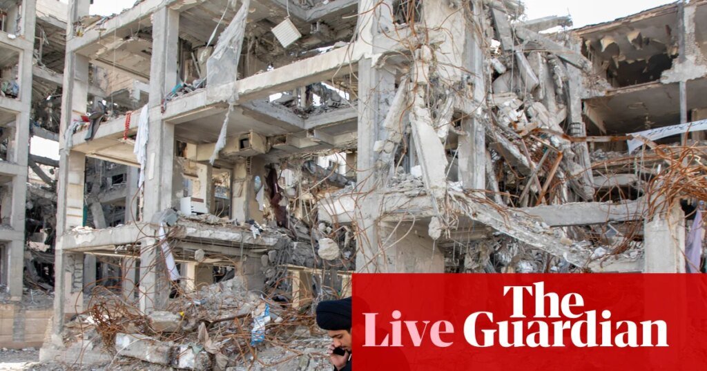 Center East disaster dwell: Trump says he’s ‘under no circumstances’ fearful about attainable warfare crimes as his deadline for Iran nears | US-Israel warfare on Iran Middle East crisis live: Trump says he is ‘not at all’ worried about possible war crimes as his deadline for Iran nears | US-Israel war on Iran