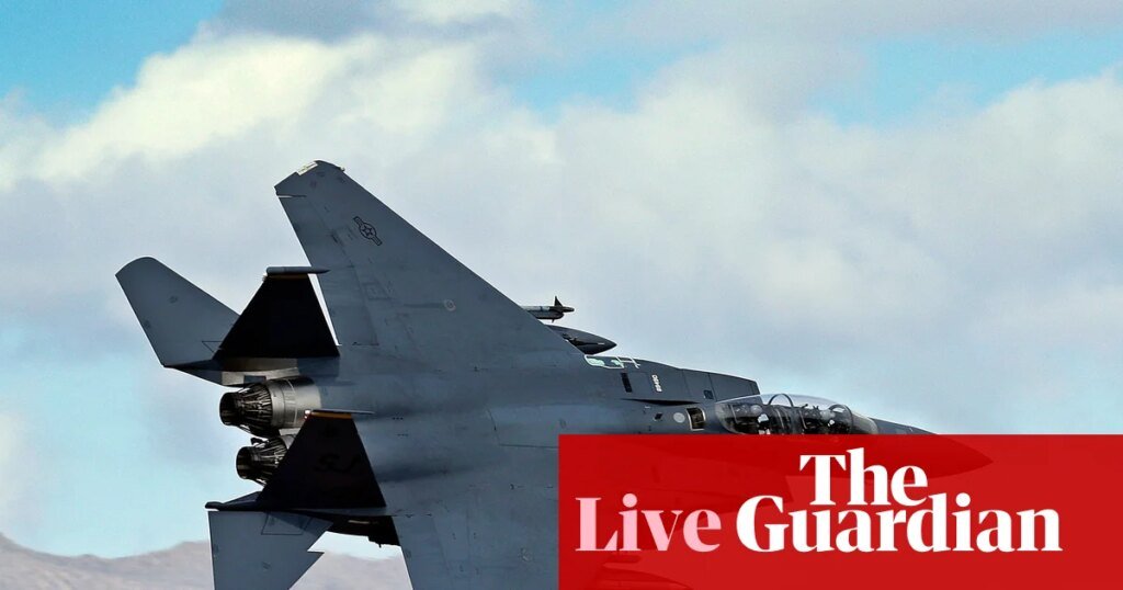 Center East disaster dwell: US and Iran race to search out lacking pilot; Iran rejects Trump’s ‘helpless’ name to open strait of Hormuz | US-Israel warfare on Iran Middle East crisis live: US and Iran race to find missing pilot; Iran rejects Trump’s ‘helpless’ call to open strait of Hormuz | US-Israel war on Iran