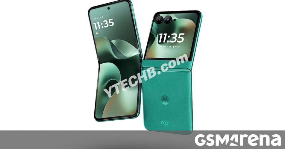 Motorola Razr 70 renders leak too Motorola Razr 70 renders leak too