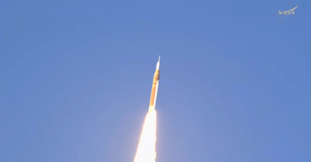 NASA launches four astronauts toward the Moon on the Artemis II mission