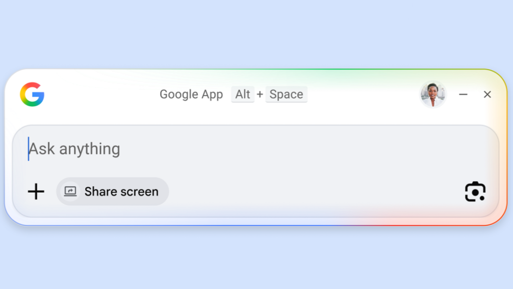 New Google Home windows App Lets You Search With Gemini Wherever On Your Laptop New Google Windows App Lets You Search With Gemini Anywhere On Your Computer