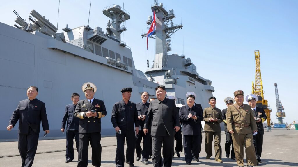 North Korea launches ballistic missiles toward sea : NPR