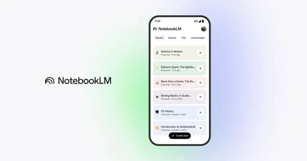 NotebookLM can now automatically organize your research sources for you