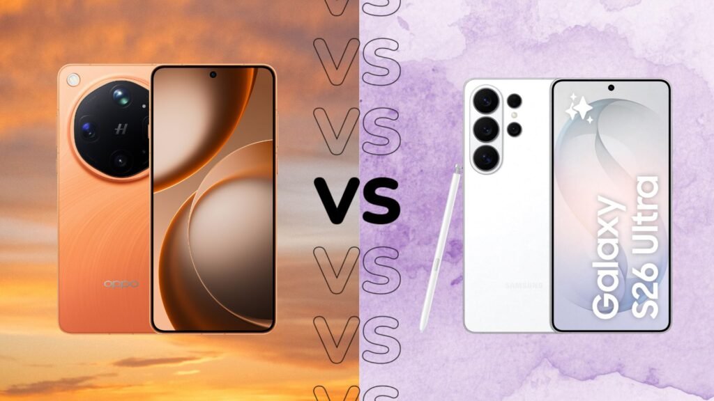 Oppo Find X9 Ultra vs Samsung Galaxy S26 Ultra: The Android flagships compared
