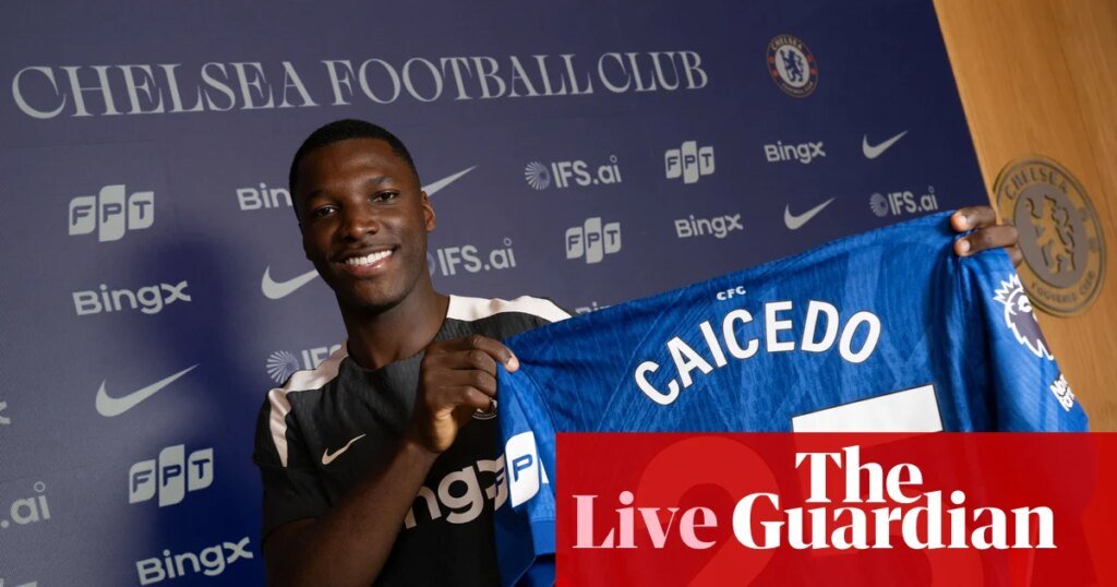 Premier League heads for crunch weekend, Caicedo signs new Chelsea deal, Saudi Arabia sack Renard – football live | Premier League