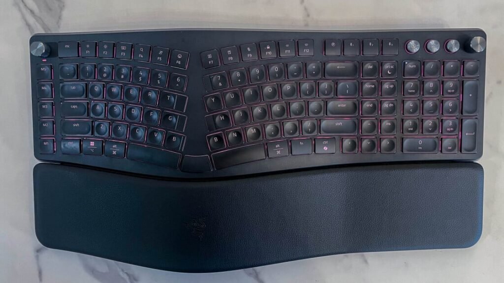 Razer Pro Type Ergo Review: Effortless Ergonomics With Gaming Roots