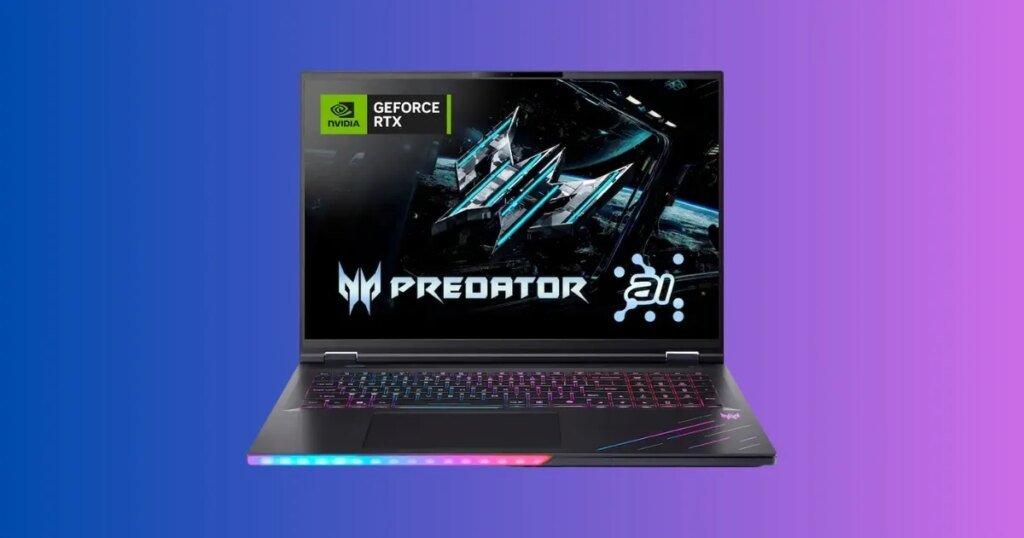 Save $560 on the Acer Predator Helios 18 AI: RTX 5080, 24-core Ultra 9, and a 250Hz Mini-LED for under $2,600
