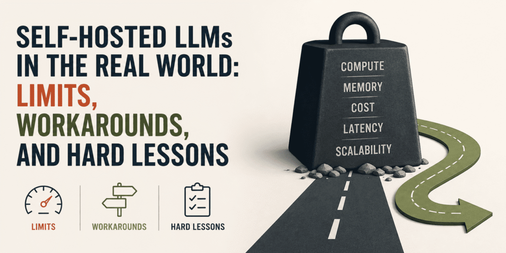 Self-Hosted LLMs in the Real World: Limits, Workarounds, and Hard Lessons