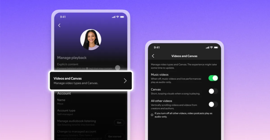 Spotify now lets you turn off all its videos