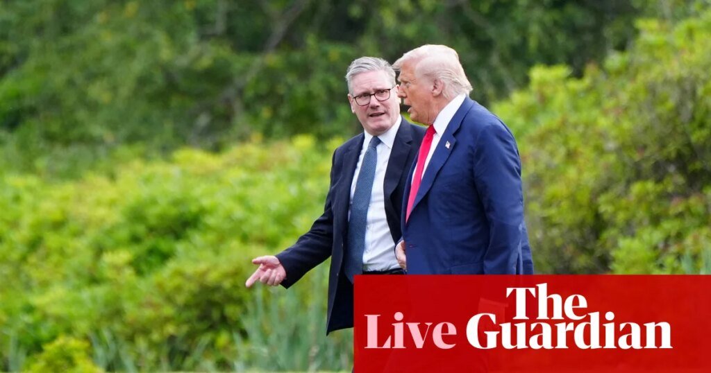 Starmer confirms UK will not support US blockade of strait of Hormuz – UK politics live | Politics