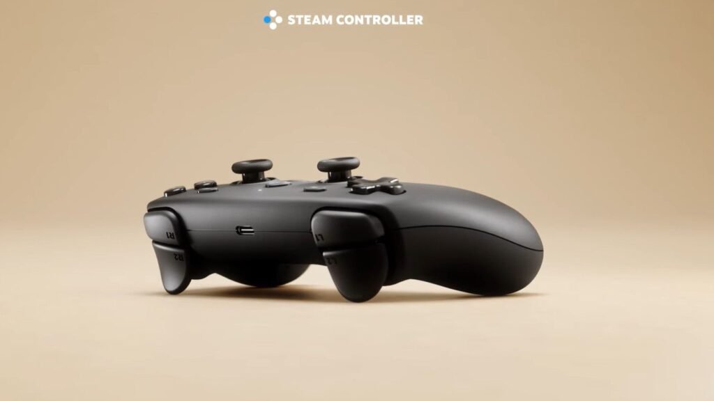 A still image showing the Steam Controller