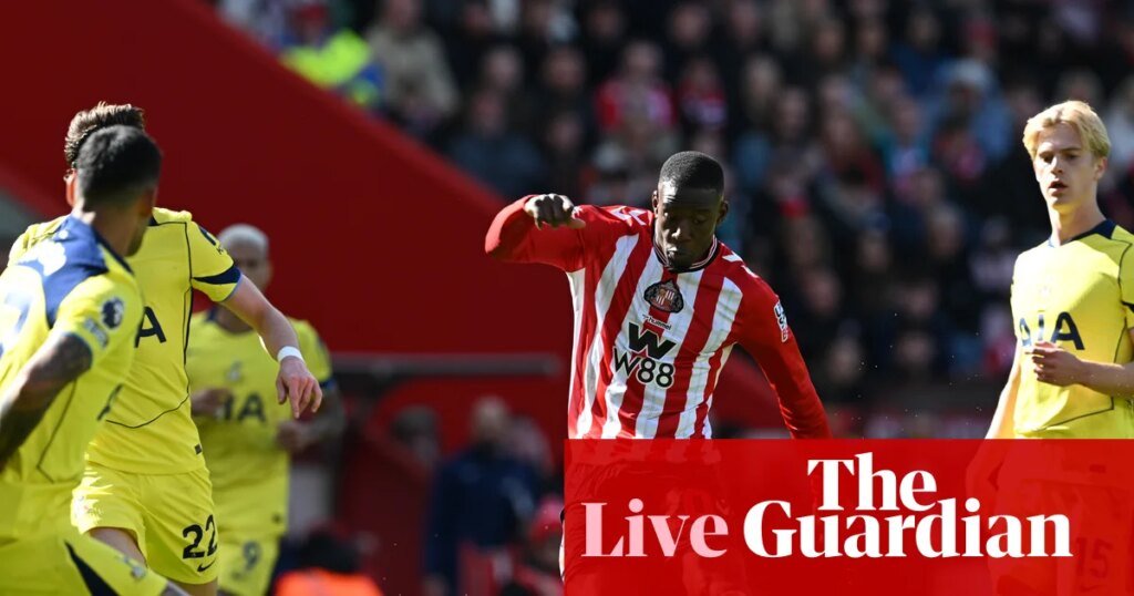 Sunderland v Tottenham, Nottingham Forest v Aston Villa and more: Premier League – live | Premier League