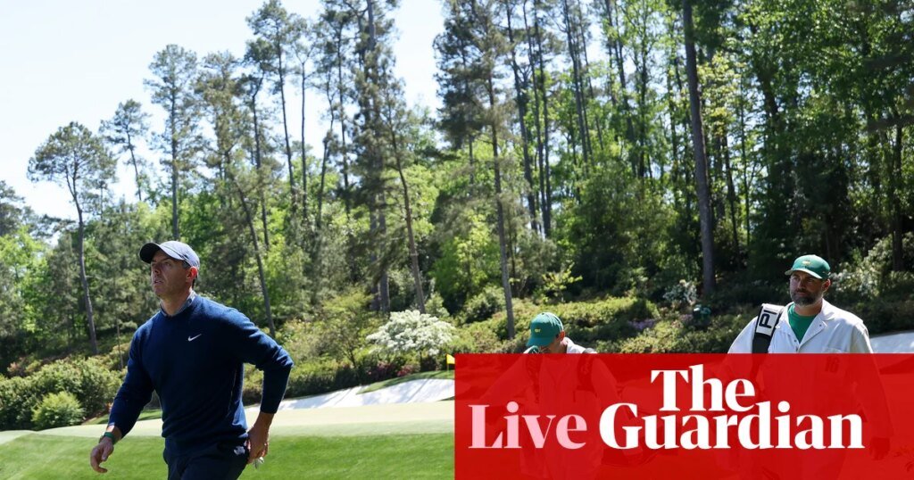 The Masters 2026: Rory McIlroy shares lead with Sam Burns after first spherical – reside | The Masters The Masters 2026: Rory McIlroy shares lead with Sam Burns after first round – live | The Masters