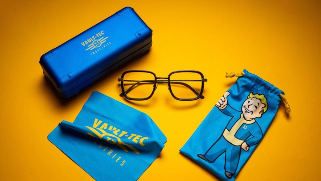 These Fallout glasses banish blue mild — and so they look fairly cool These Fallout glasses banish blue light — and they look pretty cool