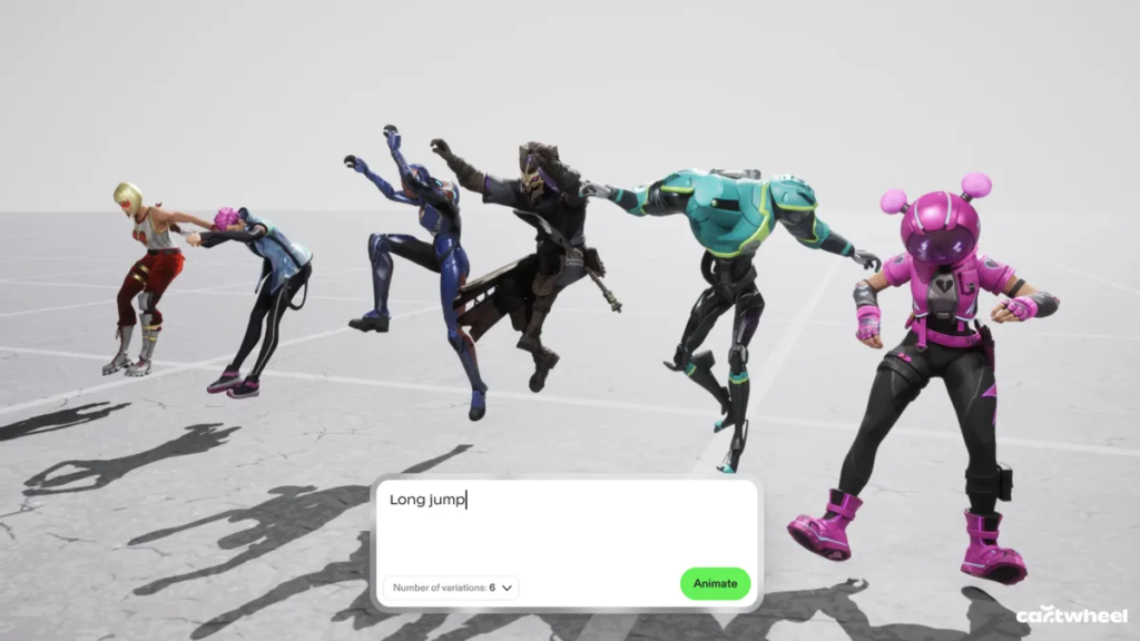This Animation Startup Desires to Make It Simpler to Inform Open-Ended Tales variations of a long jump using Cartwheel platform
