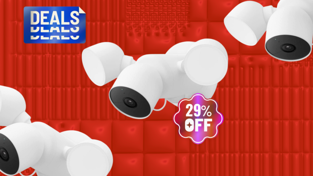 This Deal Is a Safe Bet: Take 29% off Google Nest Cam With Floodlight