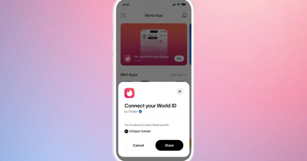 Tinder wants to check your humanity by gazing into an orb. Yes, you read that right
