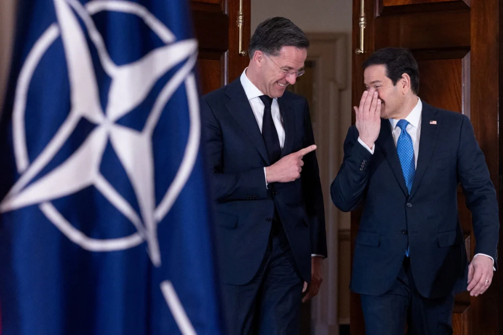 Trump floats NATO pullout as he meets Secretary General Mark Rutte