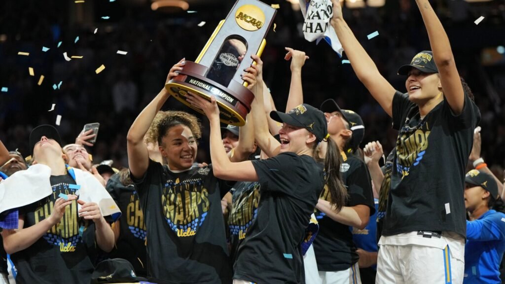 UCLA claims its 1st NCAA women's basketball title : NPR