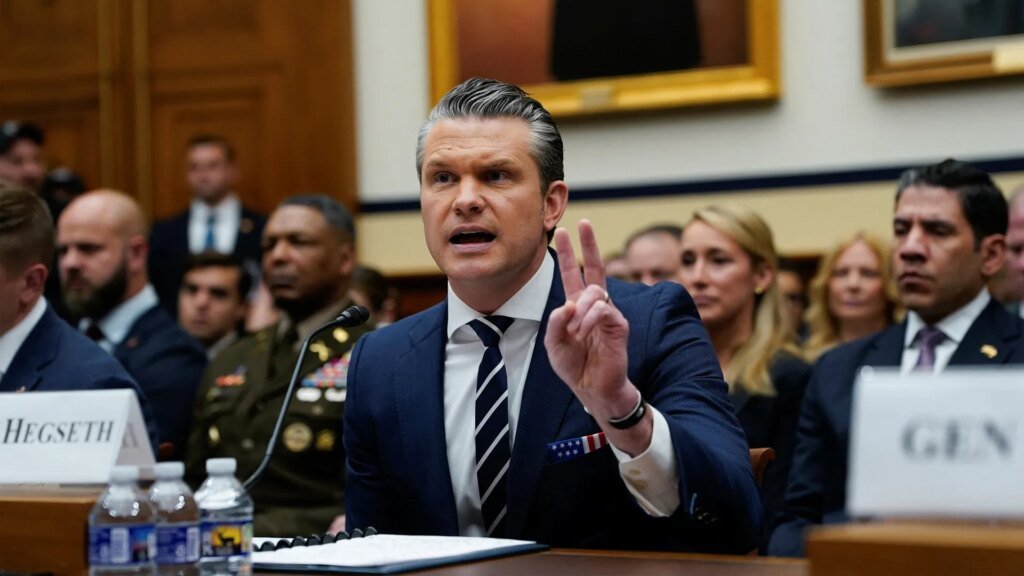 US lawmakers question Pete Hegseth over budget for war on Iran | US-Israel war on Iran