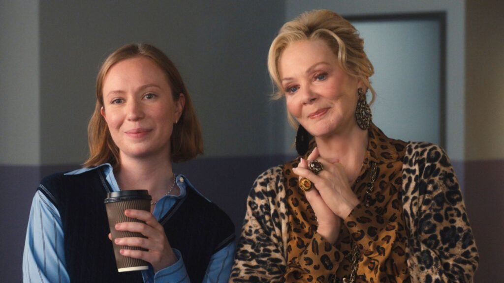 What’s the launch date for Hacks season 5 episode 2 on HBO Max? Deborah and Ava stare at something offscreen
