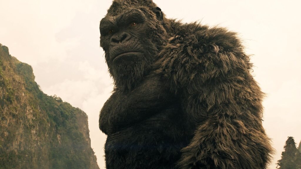 What’s the launch date for Monarch: Legacy of Monsters season 2 episode 6 on Apple TV? Kong looking down at something happening off-camera in Monarch: Legacy of Monsters season 2 episode 6