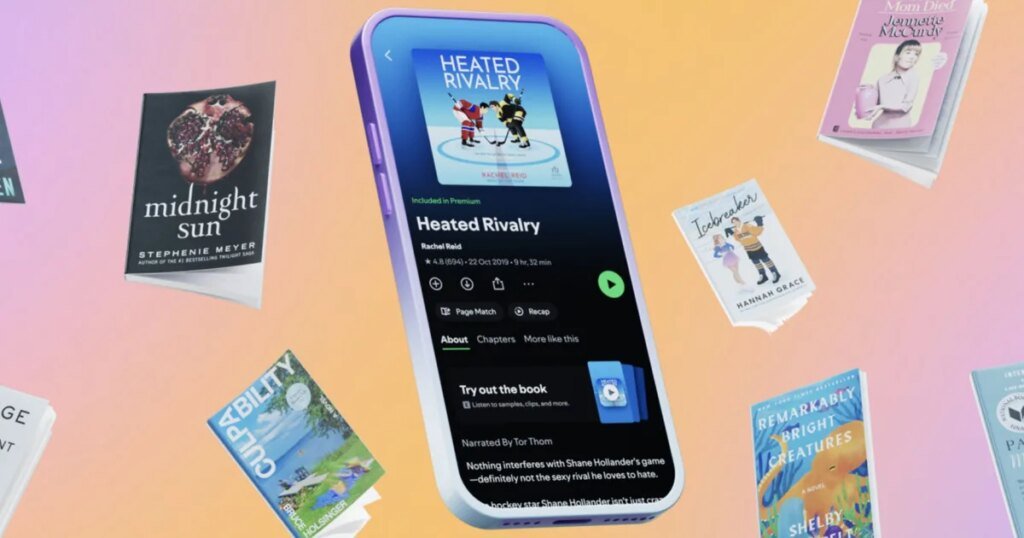 You can now buy physical books in the Spotify app